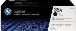 HP CB435AD (35A) ORJİNAL SİYAH TONER İKİLİ PAKET - 1