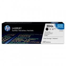 HP CC530AD (304A) ORJİNAL SİYAH TONER İKİLİ PAKET