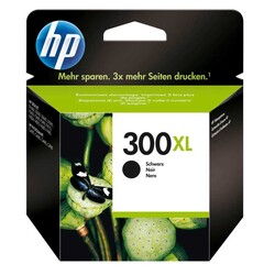 HP - HP CC641E Siyah Mürekkep Kartuş (300XL)