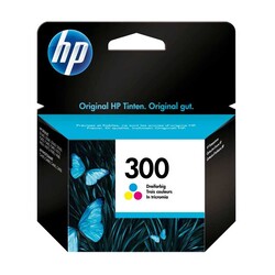 HP - HP 300 CMY Mürekkep Kartuş CC643E