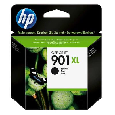 HP CC654A Siyah Mürekkep Kartuş (901XL)