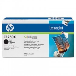 HP 504X ORJİNAL SİYAH TONER YÜK. KAP. (CE250X) - HP