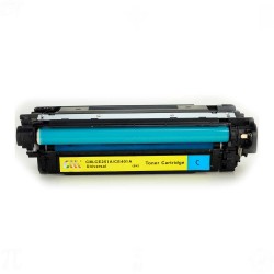 HP 504A CE251A Mavi Muadil Toner - Thumbnail