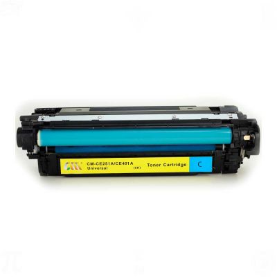 HP 504A CE251A Mavi Muadil Toner