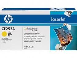 HP - HP 504A ORJİNAL SARI TONER (CE252A)