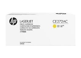 HP CE272AC (650A) SARI ORİJİNAL TONER - 1