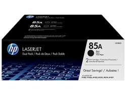 HP - HP CE285AD (85A) ORJİNAL SİYAH TONER İKİLİ PAKET