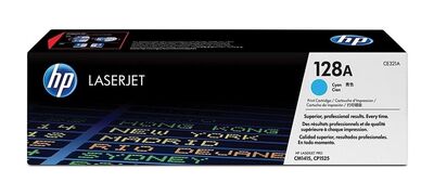 HP CE321A (128A) ORJİNAL MAVİ TONER - 1