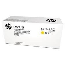 HP - HP CE342AC (651A) SARI ORİJİNAL TONER