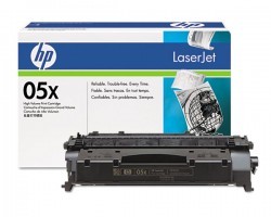 HP - HP CE505X (05X) ORJİNAL SİYAH TONER YÜK. KAP.