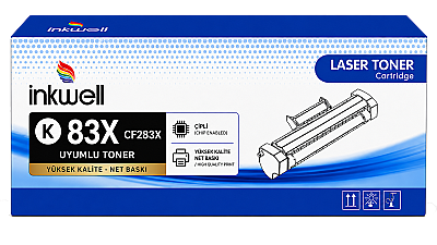 HP CF283X (83X) Siyah Muadil Toner - 1