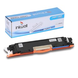 HP CF351A Mavi Muadil Toner - Thumbnail