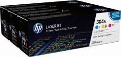 HP CF372AM (304A) ORJİNAL ÜÇ RENK (CMY) TONER - Thumbnail