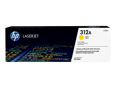 HP 312A (CF382A) Sarı Orijinal Toner - 1