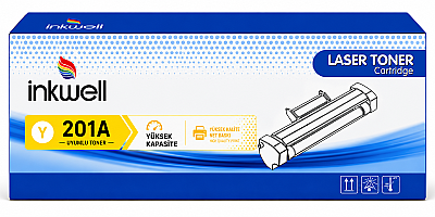 HP CF402A (201A) Sarı Muadil Toner - 1