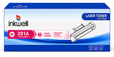 HP CF403A (201A) Kırmızı Muadil Toner - 1