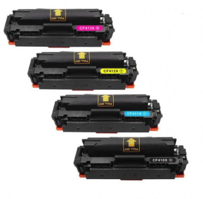 HP CF410a Muadil Toner Seti Tüm Renkler 4 renk