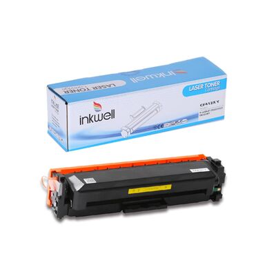 HP CF412X Sarı Yüksek Kapasite Muadil Toner