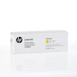 HP CF412XC SARI ORİJİNAL TONER - HP