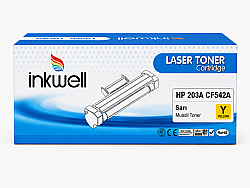 HP 203A CF542A Sarı Muadil Toner - inkwell
