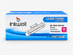 HP 203X CF543X Kırmızı Yüksek Kapasiteli Muadil Toner - inkwell