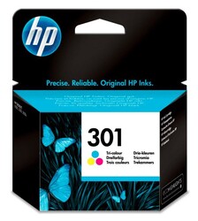 HP CH562EE (301) CMY Renkli Orjinal Mürekkep Kartuş - HP