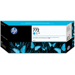 HP - HP CN636A Mavi Mürekkep Kartuş (772)