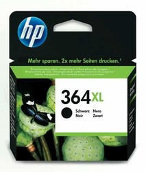 HP - HP CN684E Siyah Mürekkep Kartuş (364XL)