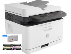 Hp Color Laser MFP 179fnw Renkli Lazer Yazıcı Tam Dolu Muadil Tonerli - HP