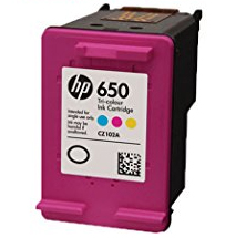 HP CZ102A (650) Renkli Muadil Mürekkep Kartuş - 1
