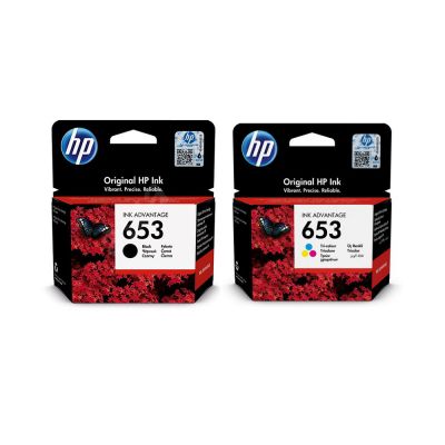 Hp DeskJet 6475 Orjinal Kartuş Seti 653 - 1