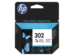 HP - HP F6U65AE CMY Renkli Mürekkep Kartuş (302)