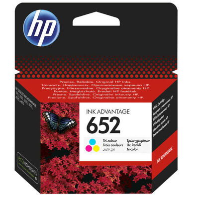 HP 652 Renkli Mürekkep Kartuş (F6V24A ) - 1