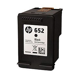 HP - Hp F6V25A (652) Siyah Muadil Mürekkep Kartuş