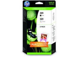 HP J3M81A Black/CMY Mürekkep Kartuş (301) - HP
