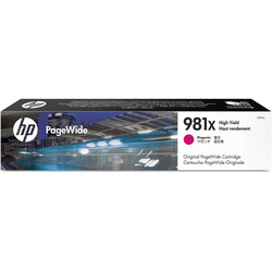 HP - HP PageWide 981X Yüksek Kapasiteli Kırmızı Orijinal Kartuş (L0R10A)