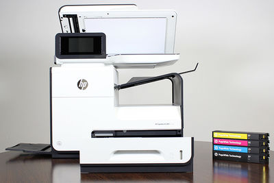 HP Pagewide Pro MFP M477DW Wi-Fi Tarayıcı Fotokopi Renkli Çok Fonksiyonlu Yazıcı XXL Bitmeyen Kartuş Sistemi - 5