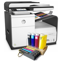 HP Pagewide Pro MFP M477DW Wi-Fi Tarayıcı Fotokopi Renkli Çok Fonksiyonlu Yazıcı XXL Bitmeyen Kartuş Sistemi - HP
