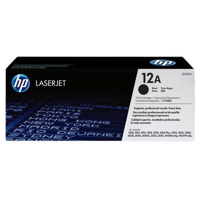 HP Q2612A (12A) ORJİNAL SİYAH TONER