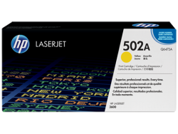 HP Q6472A (502A) Sarı Orijinal Toner - HP