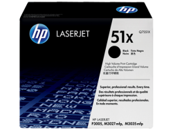 HP - HP Q7551X (51X) Siyah Orijinal Toner