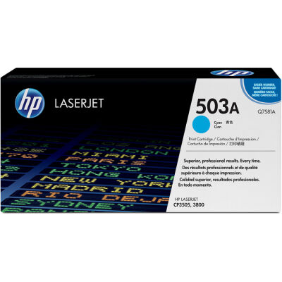 HP Q7581A (503A) Mavi Orijinal Toner - 1