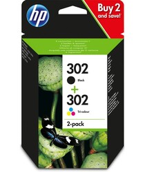 HP X4D37AE Combo Mürekkep Kartuş (302) - HP