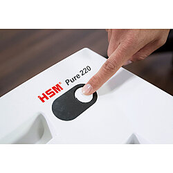 HSM Pure 220 Evrak İmha Makinesi 3,9 mm Şerit Kesim 25 Litre - 2