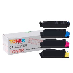 Kyocera - Kyocera Ecosys M6235cidn Muadil Toner Seti Tüm Renkler TK-5280