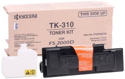 Kyocera Mita TK-310 Siyah Orjinal Toner FS-2000 - Kyocera
