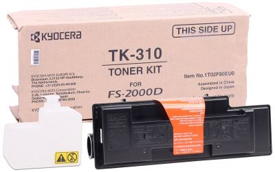 Kyocera Mita TK-310 Siyah Orjinal Toner FS-2000 - 1