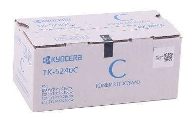 Kyocera Mita TK-5240 Orjinal Mavi Toner M5026-M5526 MC-3326