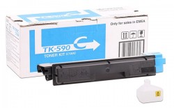 Kyocera - Kyocera Mita TK-590 Orjinal Mavi Toner