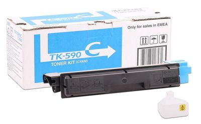 Kyocera Mita TK-590 Orjinal Mavi Toner - 1